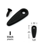 clips métalliques vis clips argent doré moderne fonctionnels fixations vis rond métal