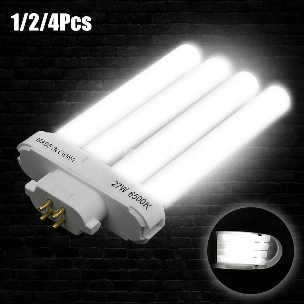 ampoule fluorescente compacte 27w blanc doré industrielle tubes opaques 220v 6500k