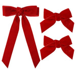 rubans velours classiques clips métalliques barrettes cheveux filles élégantes ornements cheveux ACCESSOIRES HEADWEAR