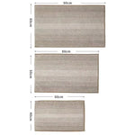 tapis texturé chenille crème taupe tapisserie bohème naturelle dimension 90x60 80x50 minimaliste