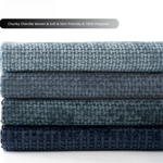 taies d'oreiller polyester bleu marine beige gris contemporaines coussins paquet