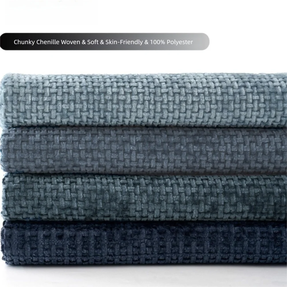 taies d'oreiller polyester bleu marine beige gris contemporaines coussins paquet