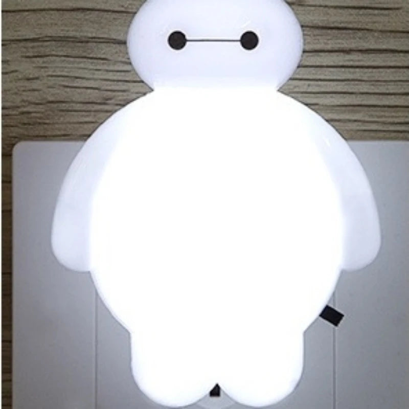 veilleuse nuit animal compagnie blanc moderne adhésif interrupteur prise us led économieénergie fluxlumineuxABS