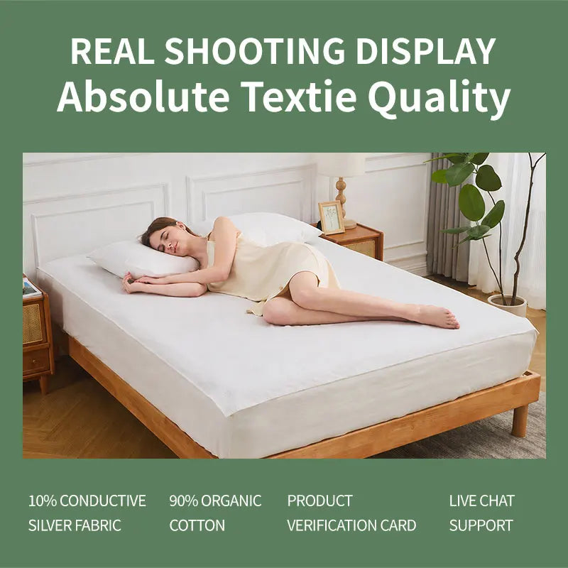 drap housse blanc rayures fines anti esd 153x203cm élastique résistant catégorie moderne adultes