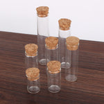 tubes essai verre bouchons liège 5ml 7ml 10ml 14ml 18ml 20ml 25ml 30ml