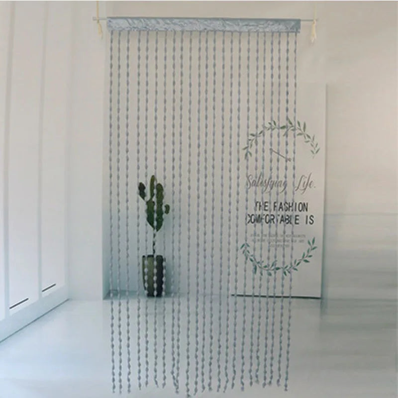 rideaux décoratifs bohèmes transluçants moderne cuisine mariage 100x200cm