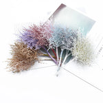 plantes artificielles couronnes fleurs multicolores decoration exterieur naturel branche exposition festive