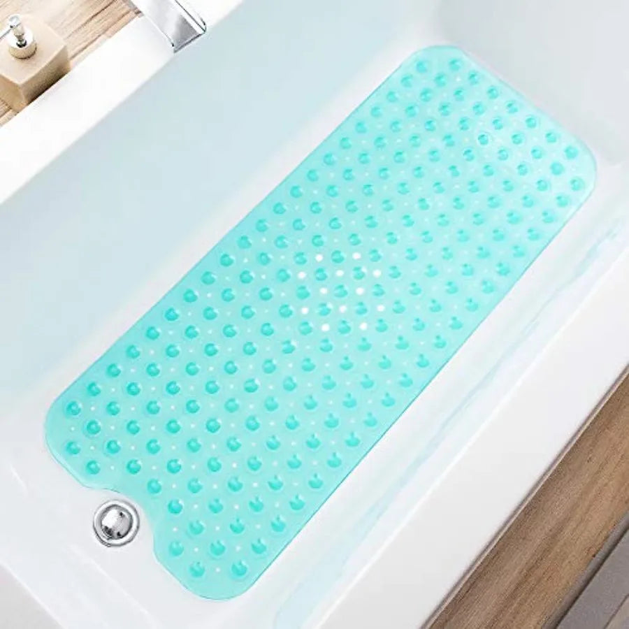 tapis bain moderne 39x16 pouces texture 200 bosses antidérapant transparent adhésif salle bain