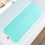 tapis bain moderne 39x16 pouces texture 200 bosses antidérapant transparent adhésif salle bain