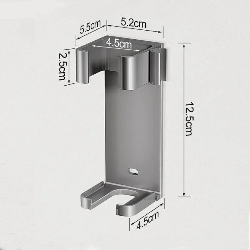 porte accessoires coiffure noir clips moderne aluminium rangement cheveux boucles fixations contemporain