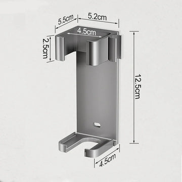 porte accessoires coiffure noir clips moderne aluminium rangement cheveux boucles fixations contemporain