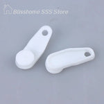 clips fixation blancs durables rideaux modernes plastique lisses chambre coucher