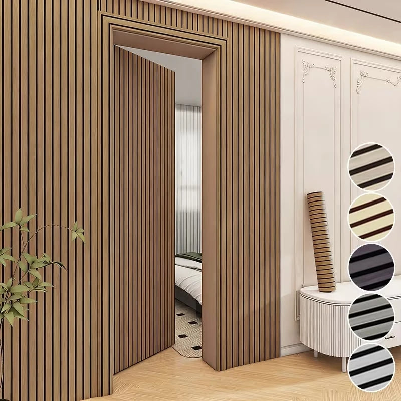 papier peint vinyle moderne grain bois bande autoadhésif résistant humidité cuisine chambre salon