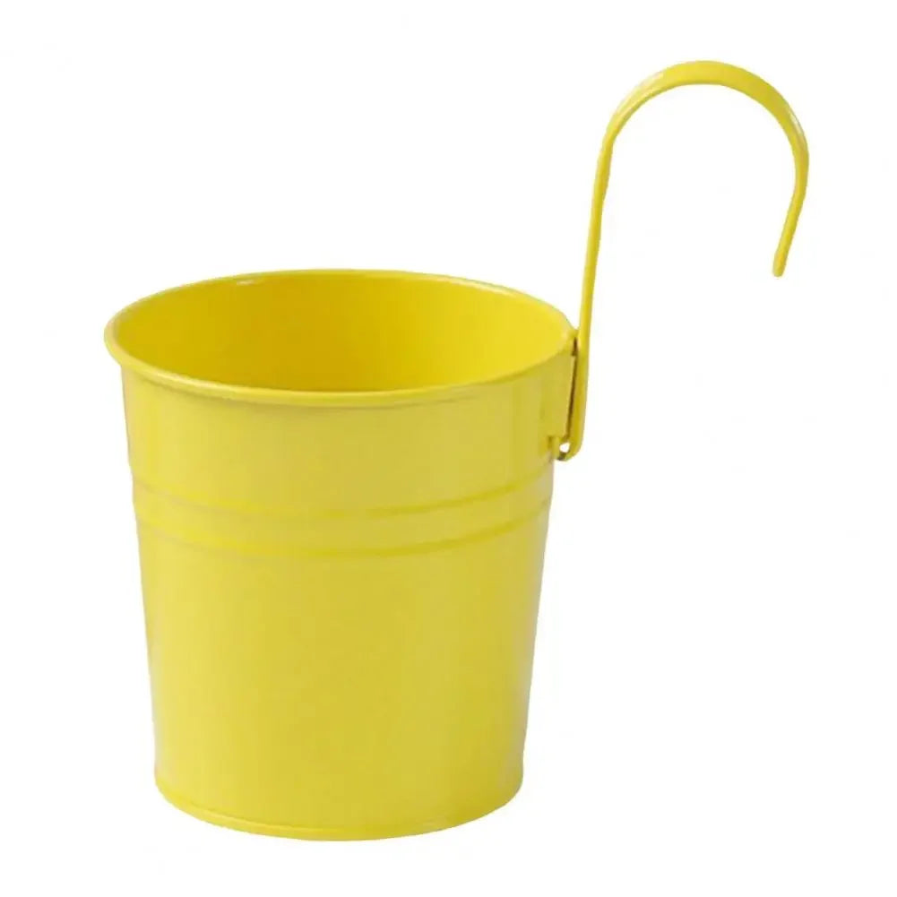 pots suspensibles fleurs couleurs modernes crochets détachables matériaux fer minimalistes