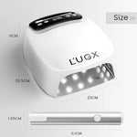 lampe ongles rechargeable séchage rapide uv led nail dryer portable moderne blanc
