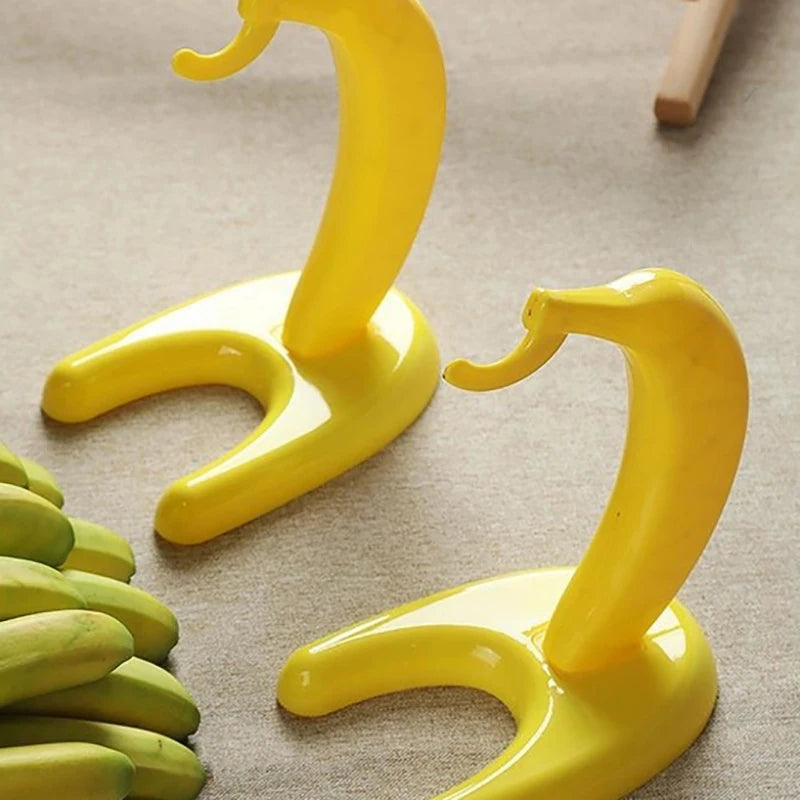 support comptoir bananes jaune vif réutilisable cuisine décoratif ludique multipleUsageIdéoré