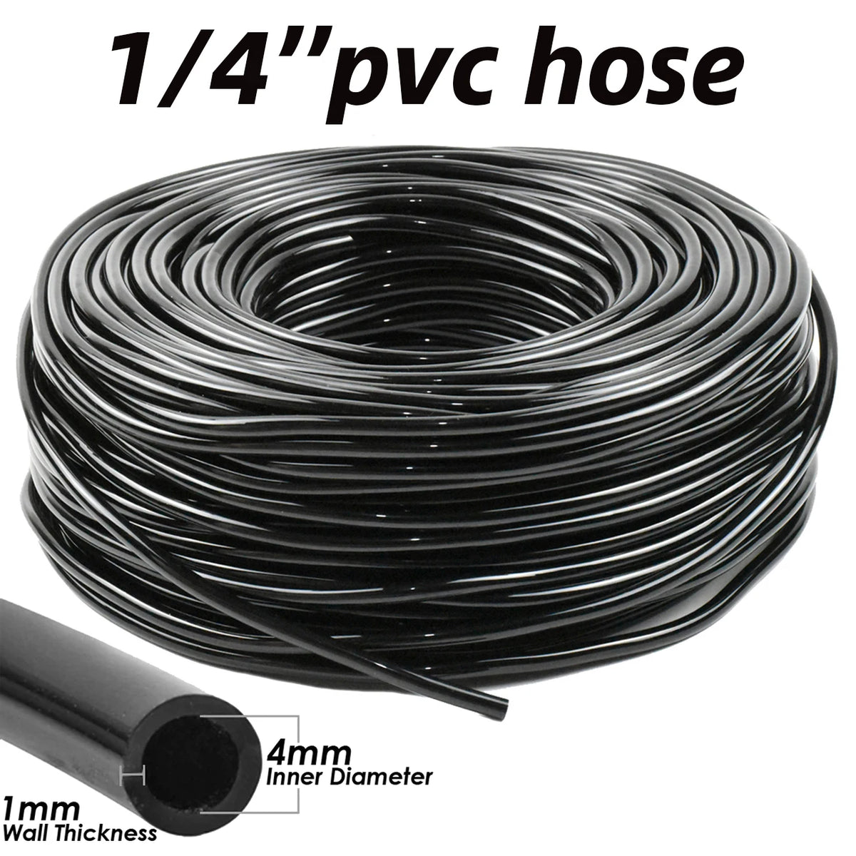 connecteurs irrigation tuyaux 4mm 6.2mm noir rondelles rouges pratique robuste jardinerie fleur