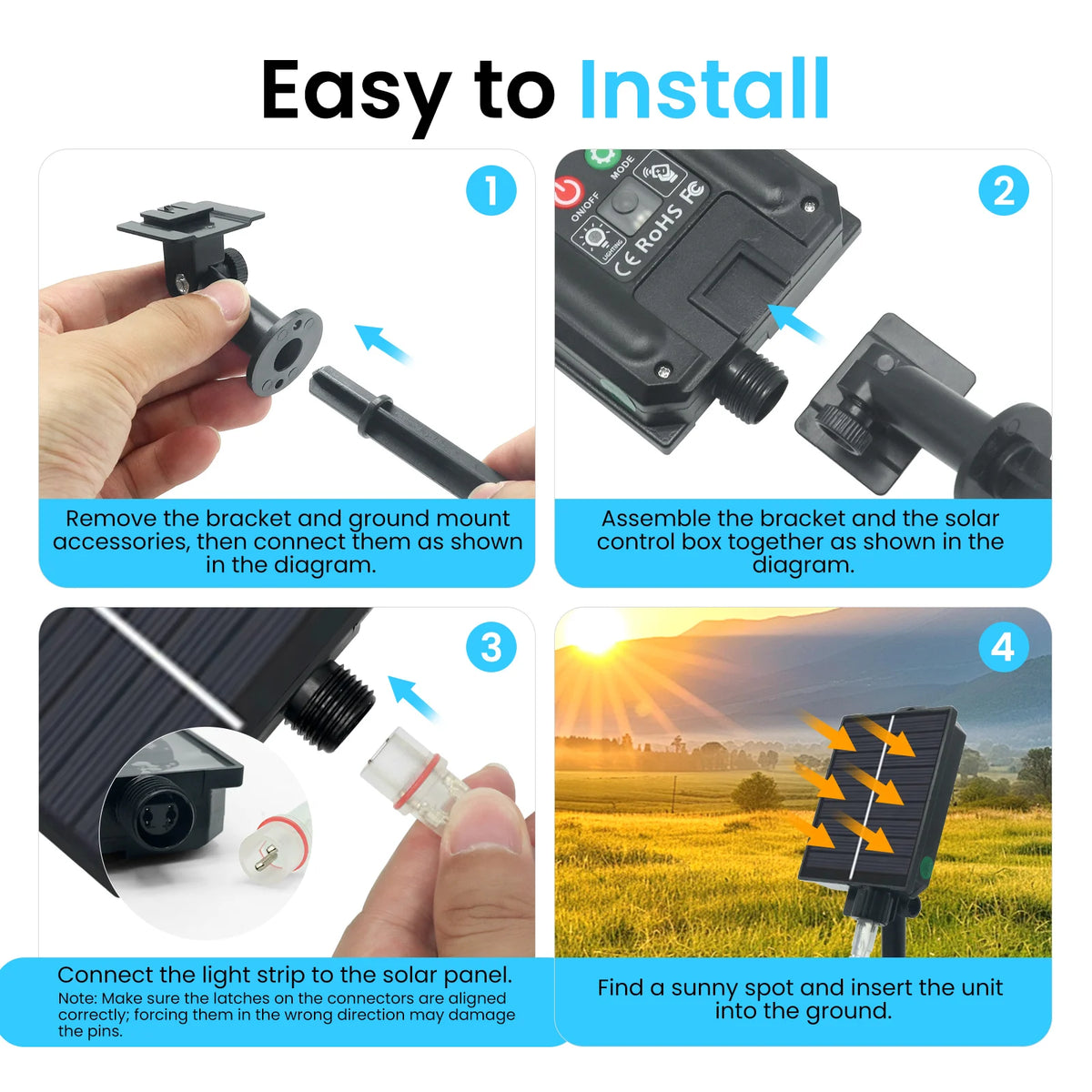 ruban led solaire blanc moderne 30m 20m 15m 10m modes télécommande clips certifié ip68