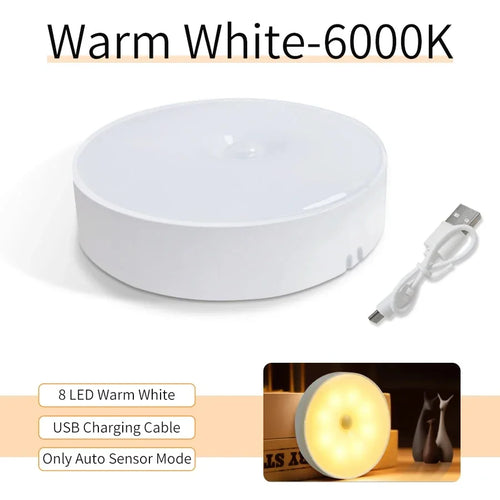 veilleuse nuit led rechargeable aimantée blanc moderne urgence interrupteur tactile certification rohs ul fcc