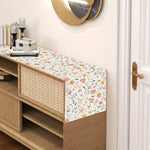 changement décoration printemps fleurs lin moderne salon cuisine blanc rose vert orange gris