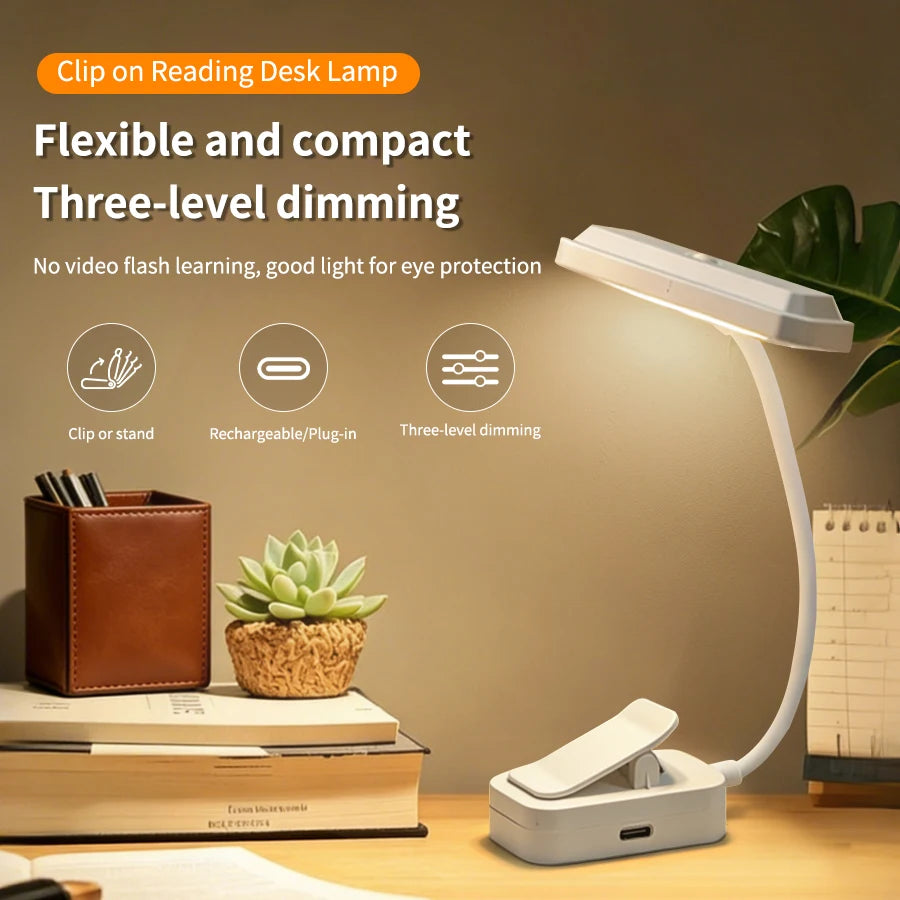 lampe led rechargeable usb flexible moderne blanc flux lumineux 60 249 interrupteur bouton pince
