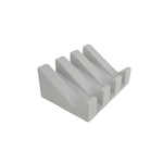 support savon silicone gris rose moderne facile nettoyer blanc beige