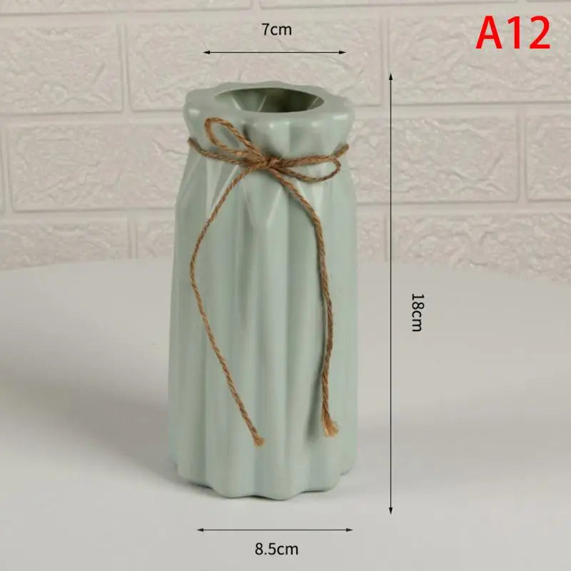 vases modernes texturés couleurs blanc vert rouge rose orange décoration intérieure extérieure minimaliste