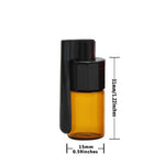 flacons parfum bleu transparent rose contemporains capsules variées dimensions disponibles