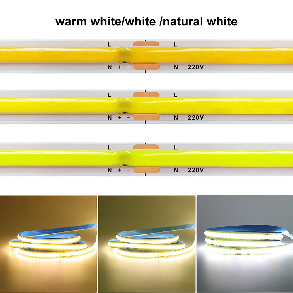 ruban led flexible blanc blanc chaud blanc naturel adhésif haute luminosité 240leds moderne