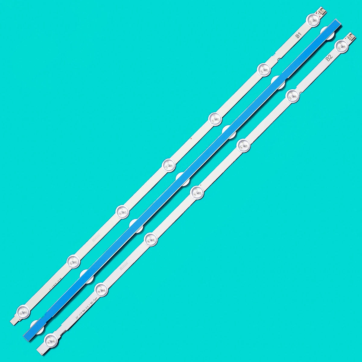 bande lumineuse led blanc bleu moderne adhésive connecteur adhésif inclusétique
