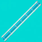 bande lumineuse led blanc bleu moderne adhésive connecteur adhésif inclusétique