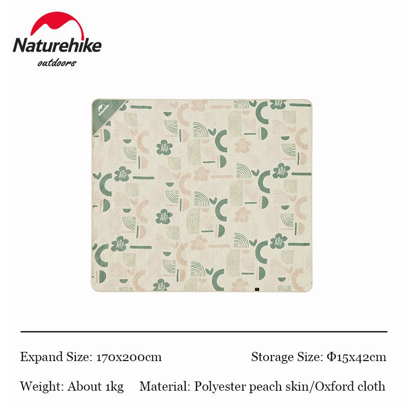 tapis pique nique imperméable motif floral toile veloutée sol moderne portable extérieur plage camping
