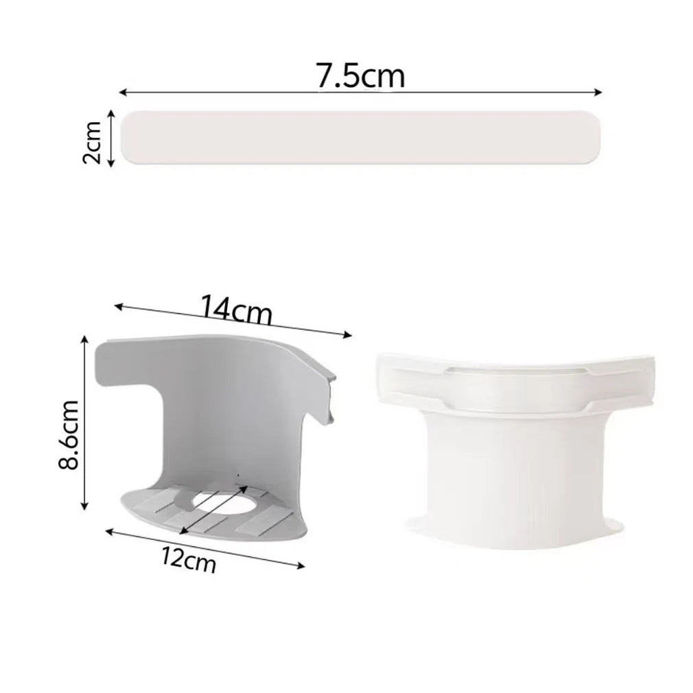 supports drap blancs modernes adhésifs pièces lit durable non glissant