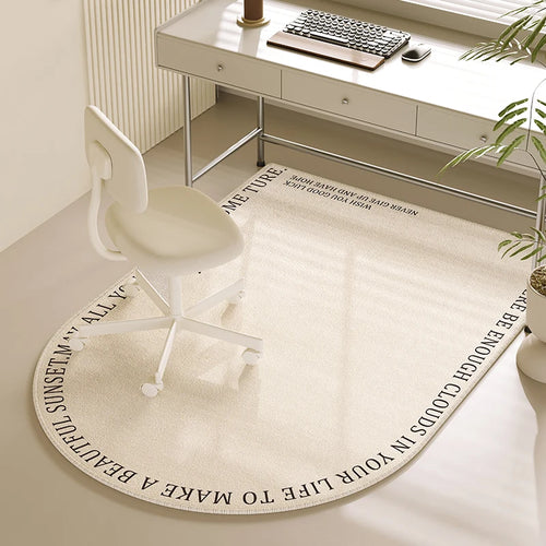 tapis moderne beige noir motifs géométriques salon chambre intérieur maison sol doux antidérapant polyester