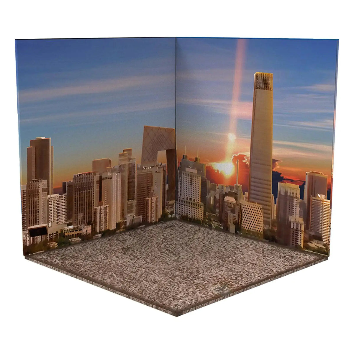 décors intérieurs 3D scènes murales paysages urbains bibliothèque moderne réaliste