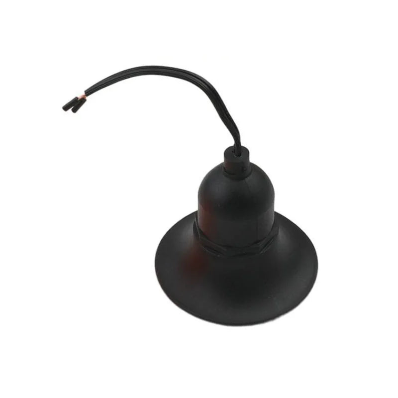ampoule vis e27 moderne orange noir support filaire certification étanche haute température