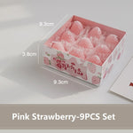 bougies parfumées fraises rose rouge aromathérapie décoration maison créative box cadeau