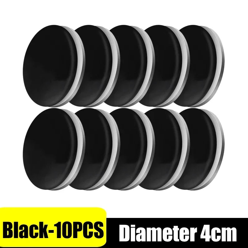 aimants magnétiques blanc noir modernes 10pcs 12pcs 1pc 2pcs 4pcs rond lisses 25cm 4cm