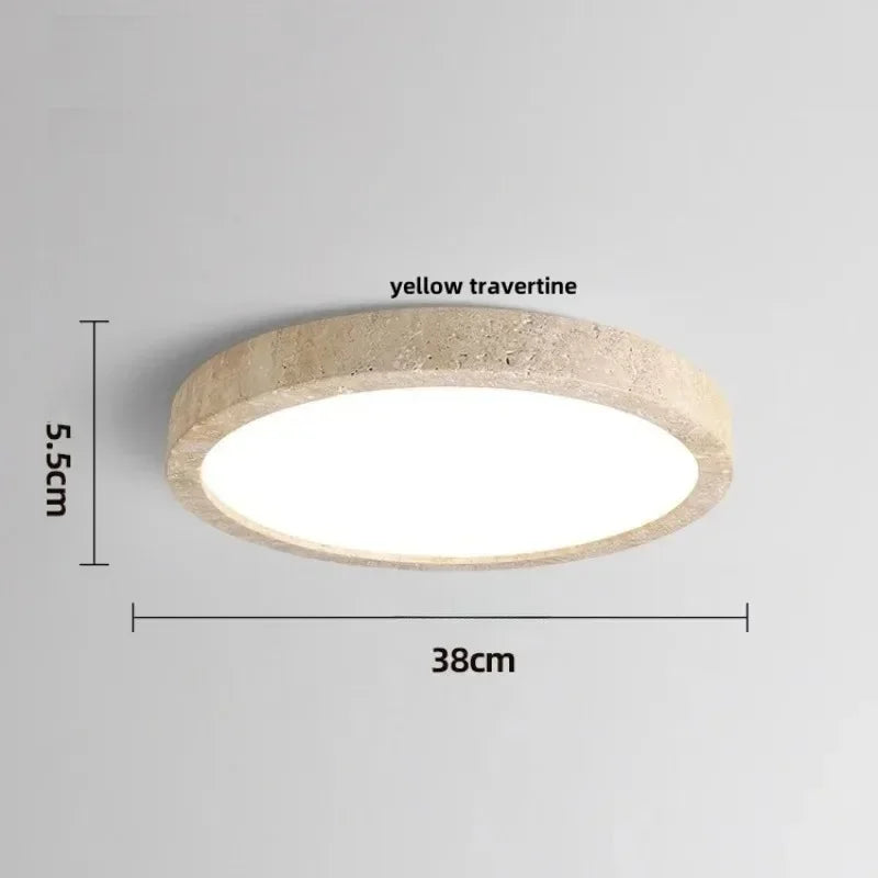 plafonnier led moderne minimaliste texture granulaire beige gris clair opacité murale interrupteur tactile
