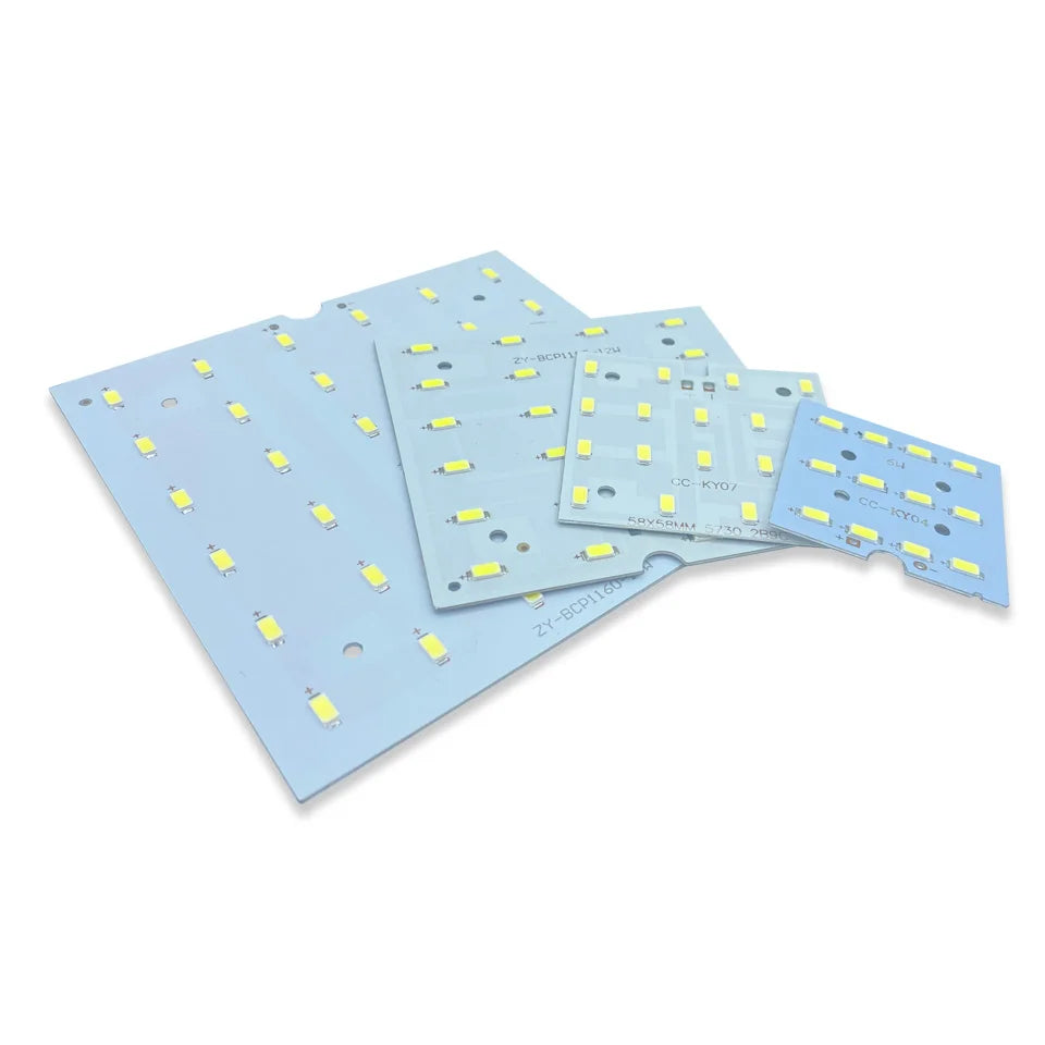 ampoule led panneau carré bleu clair 12w 18w 9w moderne fixations