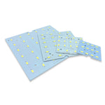 ampoule led panneau carré bleu clair 12w 18w 9w moderne fixations