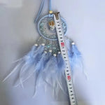 attrape rêves ethnique plumes filetage boho chic crochets ornement suspendu