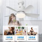 ventilateur moderne led éclairage télécommande noir blanc bois clair certifié vde ul rohs