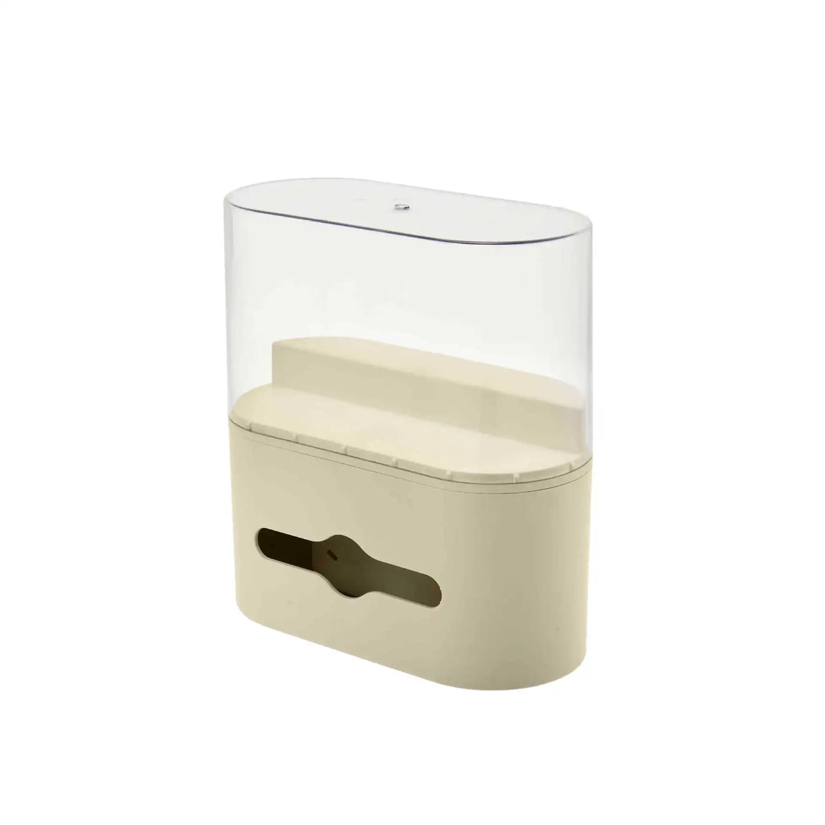 boîte mouchoirs transparente figurines lapins collection moderne rangement vinyle anti poussière