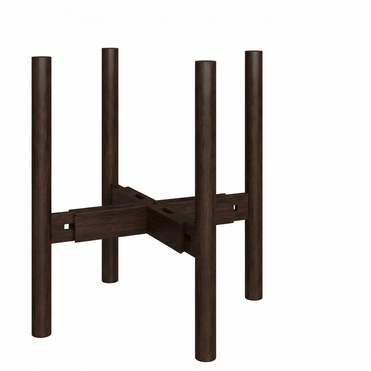 support plante bois ajustable moderne minimaliste scandinave pot céramique fourreau structure verticale adjustableintérieurextérieur