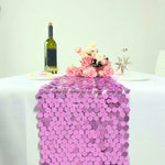 ruban table argent violet blanc rose or circulaires brillants décoratif festif opacité 30x274cm