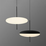 suspension lumineuse moderne blanc noir acrylique e27 minimalisteintérieur chambre salon étude