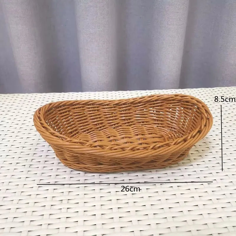 paniers tissés osier marron clair utilisation multiple respectueux environnement traditionnels