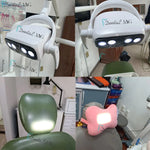 lampe dentaire led led blanc moderne vis fixation accessoires inclusion plastique