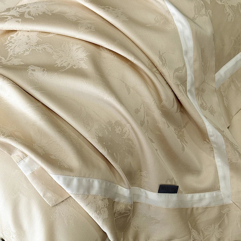 Literie soyeuse jacquard Ombre Interieur